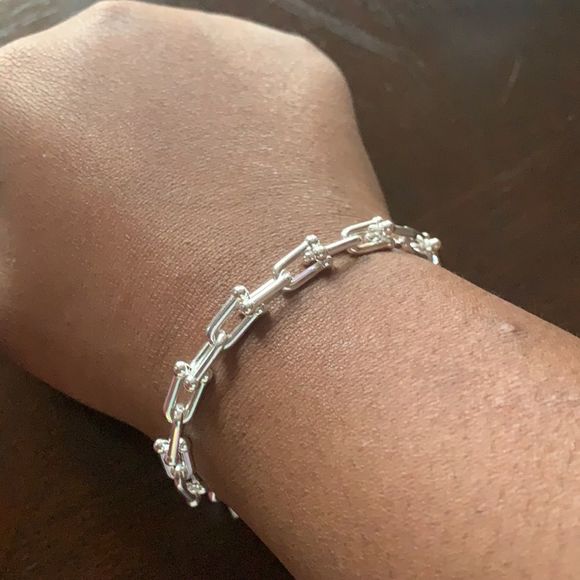 *SOLD* Tiffany HardWear Link Bracelet in Silver, Medium - Picture 3 of 7